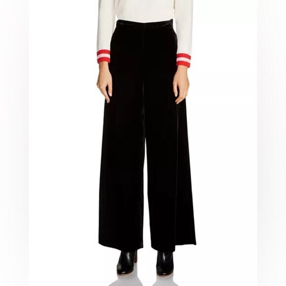 Maje
Prali Wide-Leg Velvet Pants Black 36 - Picture 1 of 7
